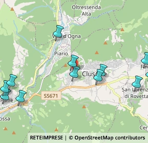 Mappa Via Bergamo, 24023 Clusone BG, Italia (2.878)