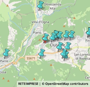 Mappa Via Bergamo, 24023 Clusone BG, Italia (2.2865)