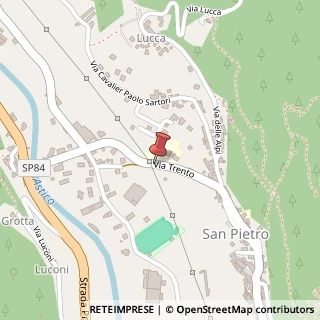 Mappa Via Trento, 14, 36040 Valdastico, Vicenza (Veneto)