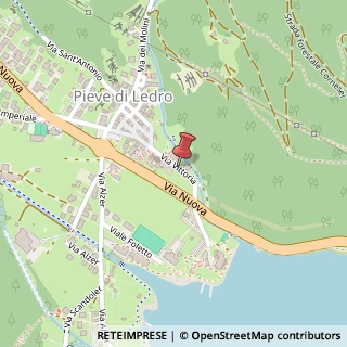 Mappa Via Vittoria, 6, 38067 Pieve di Ledro TN, Italia, 38067 Ledro, Trento (Trentino-Alto Adige)