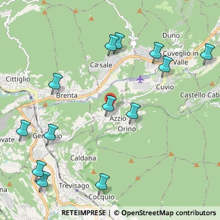 Mappa Localita' Oro, 21030 Azzio VA, Italia (2.66462)