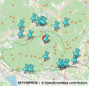 Mappa Via Maria Piccinelli, 21030 Brinzio VA, Italia (4.236)