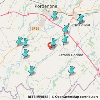 Mappa Via Piave, 33082 Azzano Decimo PN, Italia (4.57)