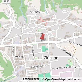 Mappa Piazza Manzù, 2, 24023 Clusone, Bergamo (Lombardia)