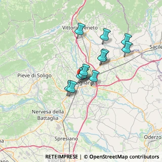 Mappa Via XI Febbraio, 31015 Conegliano TV, Italia (5.14833)