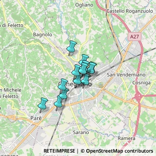 Mappa Via XI Febbraio, 31015 Conegliano TV, Italia (0.90667)