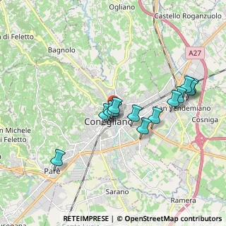 Mappa Via Undici Febbraio, 31015 Conegliano TV, Italia (1.66308)