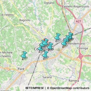 Mappa Via XI Febbraio, 31015 Conegliano TV, Italia (1.37273)