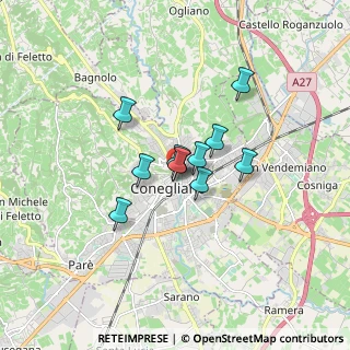Mappa Via Undici Febbraio, 31015 Conegliano TV, Italia (1.03364)
