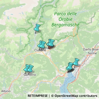Mappa Localita' Porcherola, 24020 Rovetta BG, Italia (6.92385)