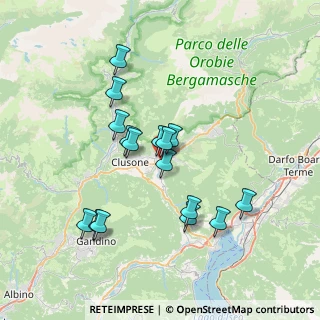 Mappa Localita' Porcherola, 24020 Rovetta BG, Italia (6.55)