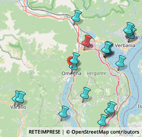 Mappa Vicolo Cantone, 28887 Omegna VB, Italia (10.062)