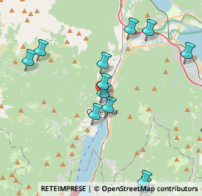 Mappa Vicolo Cantone, 28887 Omegna VB, Italia (4.87857)