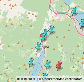 Mappa Vicolo Cantone, 28887 Omegna VB, Italia (5.22077)