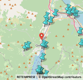 Mappa Vicolo Cantone, 28887 Omegna VB, Italia (5.2385)