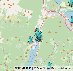 Mappa Vicolo Cantone, 28887 Omegna VB, Italia (4.87)