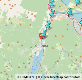 Mappa Vicolo Cantone, 28887 Omegna VB, Italia (6.34182)