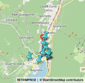 Mappa Vicolo Cantone, 28887 Omegna VB, Italia (1.40364)