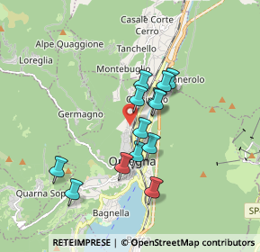 Mappa Vicolo Cantone, 28887 Omegna VB, Italia (1.40231)