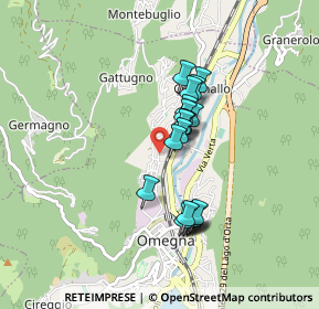 Mappa Vicolo Cantone, 28887 Omegna VB, Italia (0.6445)