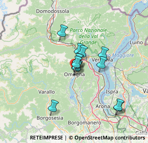 Mappa Vicolo Cantone, 28887 Omegna VB, Italia (9.49231)