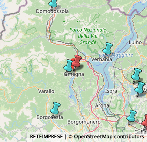 Mappa Vicolo Cantone, 28887 Omegna VB, Italia (22.04846)