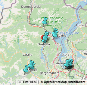 Mappa Vicolo Cantone, 28887 Omegna VB, Italia (17.35188)