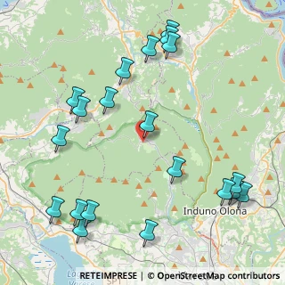 Mappa Via Monte Rosa, 21030 Brinzio VA, Italia (5.207)