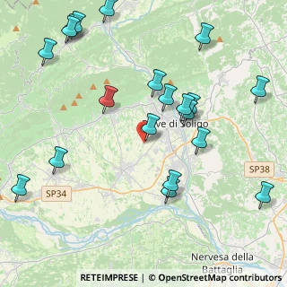 Mappa Via Patean, 31053 Pieve di Soligo TV, Italia (4.969)