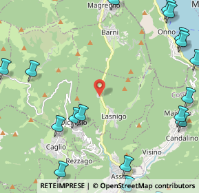 Mappa Via Cassina, 22030 Lasnigo CO, Italia (3.412)