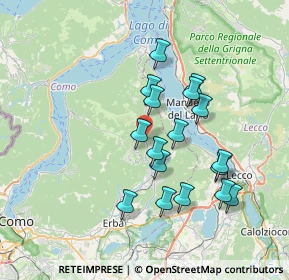 Mappa Via Cassina, 22030 Lasnigo CO, Italia (6.46118)