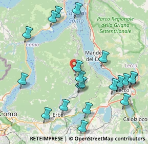 Mappa Via Cassina, 22030 Lasnigo CO, Italia (9.3145)