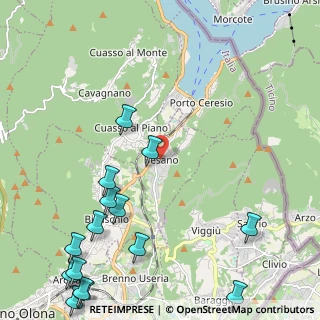 Mappa 21050 Besano VA, Italia (3.136)