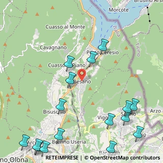Mappa 21050 Besano VA, Italia (3.04563)