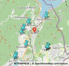 Mappa 21050 Besano VA, Italia (2.47636)