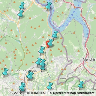 Mappa 21050 Besano VA, Italia (6.6715)