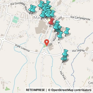 Mappa Via Moret di Maron, 33070 Brugnera PN, Italia (0.59231)