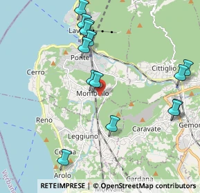 Mappa Vicolo Redaelli, 21014 Laveno-Mombello VA, Italia (2.22)