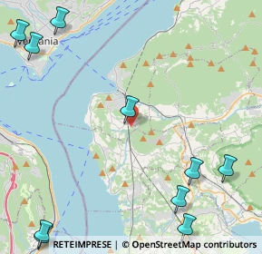 Mappa Vicolo Redaelli, 21014 Laveno-Mombello VA, Italia (6.93)