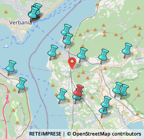 Mappa Vicolo Redaelli, 21014 Laveno-Mombello VA, Italia (4.953)