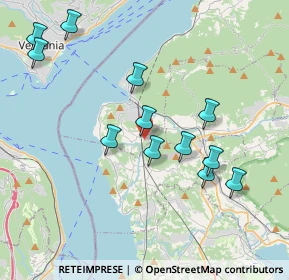 Mappa Vicolo Redaelli, 21014 Laveno-Mombello VA, Italia (3.8825)