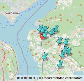 Mappa Vicolo Redaelli, 21014 Laveno-Mombello VA, Italia (3.11769)