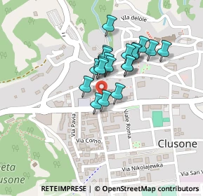 Mappa Piazza IV Novembre, 24023 Clusone BG, Italia (0.157)