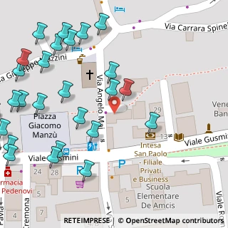 Mappa Via Angelo Maj, 24023 Clusone BG, Italia (0.07778)