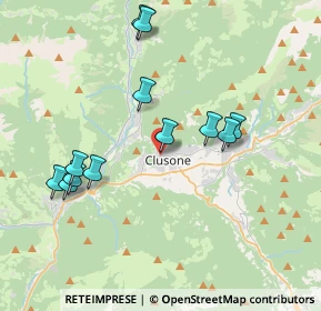 Mappa Piazza IV Novembre, 24023 Clusone BG, Italia (3.83083)