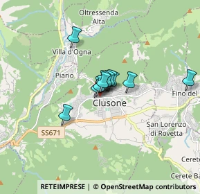 Mappa Piazza IV Novembre, 24023 Clusone BG, Italia (0.89818)