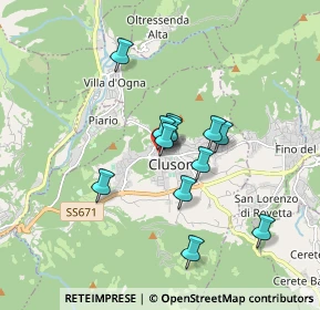 Mappa Piazza IV Novembre, 24023 Clusone BG, Italia (1.3125)