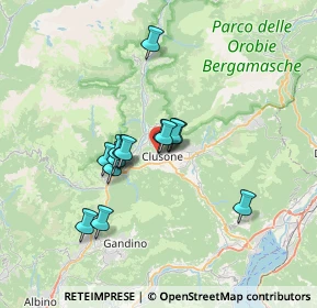 Mappa Piazza IV Novembre, 24023 Clusone BG, Italia (5.21143)