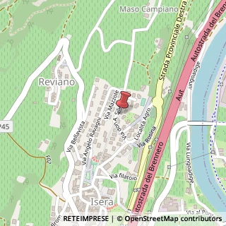 Mappa Via Don A. Silvestri, 18, 38060 Isera, Trento (Trentino-Alto Adige)