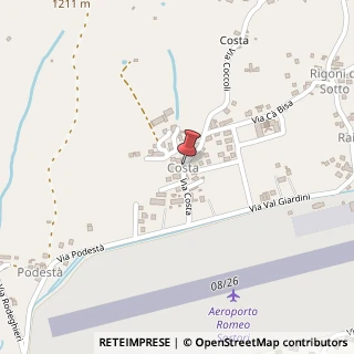 Mappa Via Don Guanella, 41, 36012 Asiago, Vicenza (Veneto)